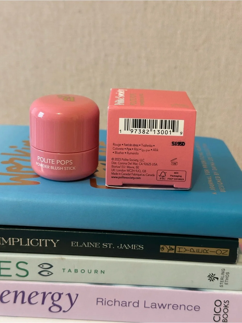 Polite Pops Powder Blush Stick - Shade Paris